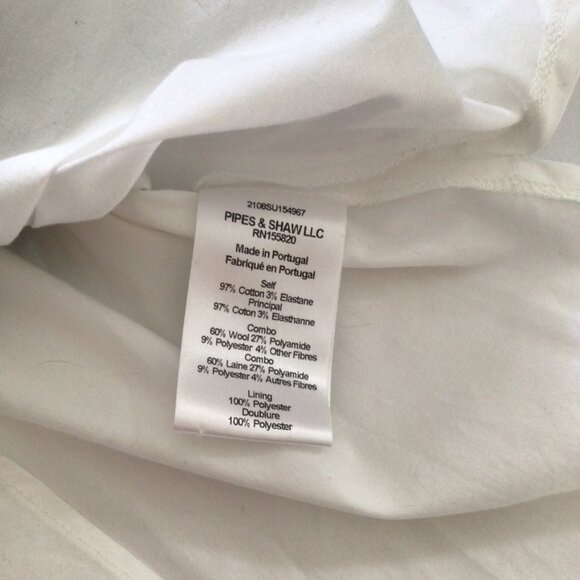 Veronica Beard Button Down with Corset Accent Sz 2 - Picture 10 of 11